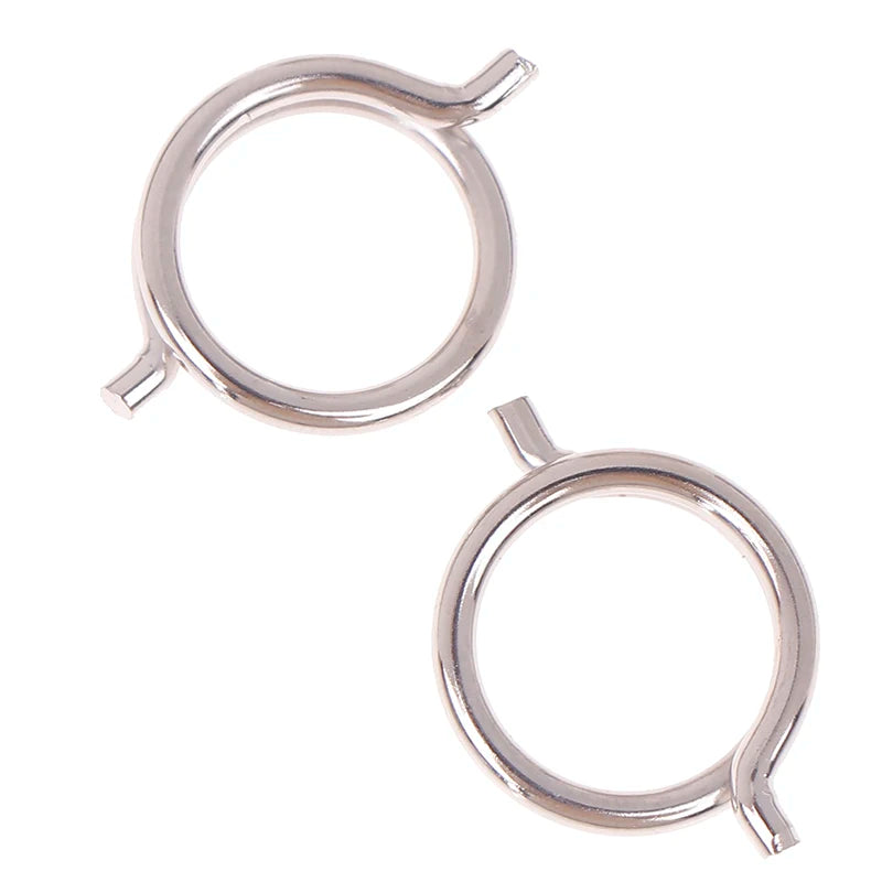2PCS Nickel Plated Steel Torsion Spring for Scissors – 15mm OD