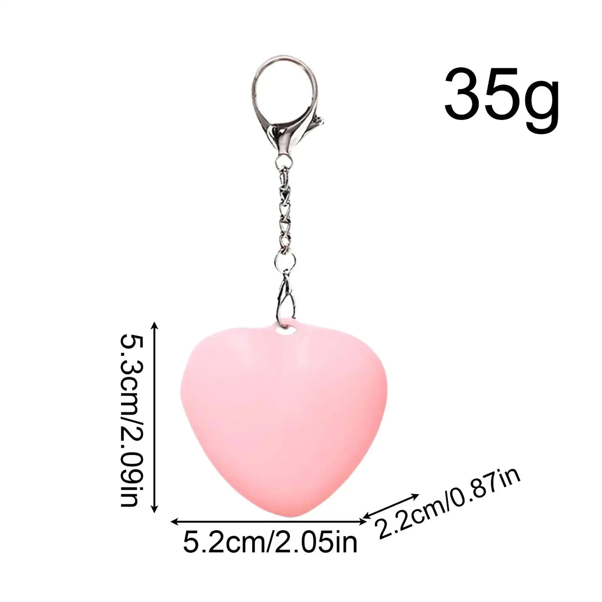 Heart-Shaped LED Purse Light | Rechargeable Touch Sensor Bag Lamp