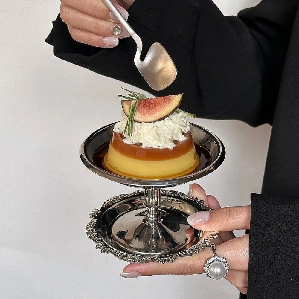 304 Stainless Steel Petal Dessert Goblet – Retro Ice Cream Cup