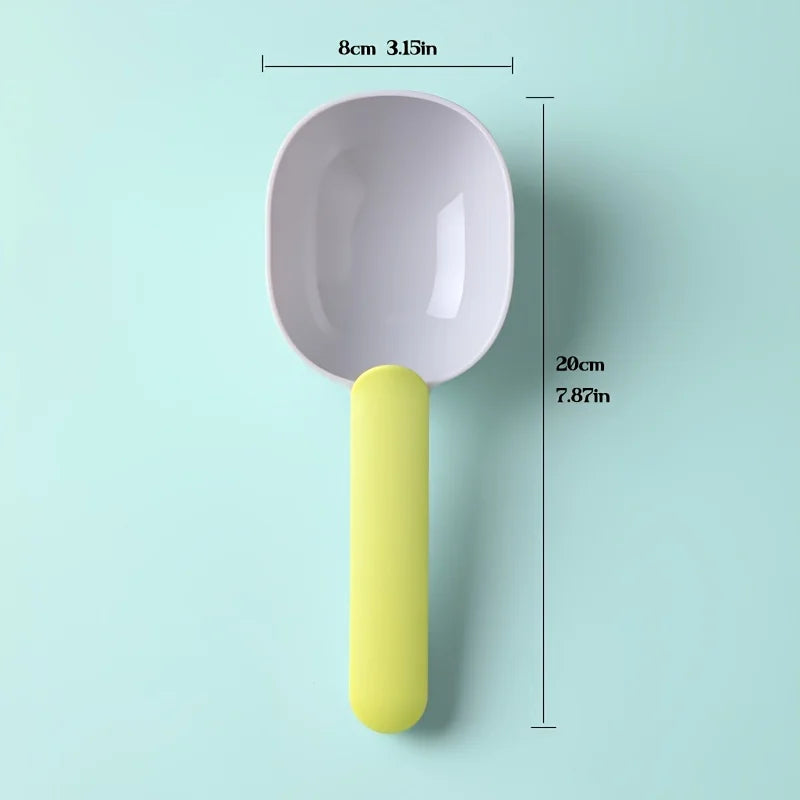 2-in-1 Pet Food Spoon with Seal Clip for Cats, Dogs & Birds Pet Food Scoop Nixie