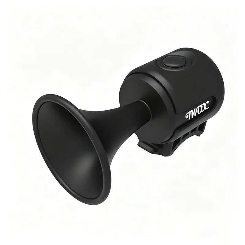 Electronic Bicycle Horn Bell – 120dB Loud Handlebar Alarm Bicycle Horn Bell Nixie Black Bell