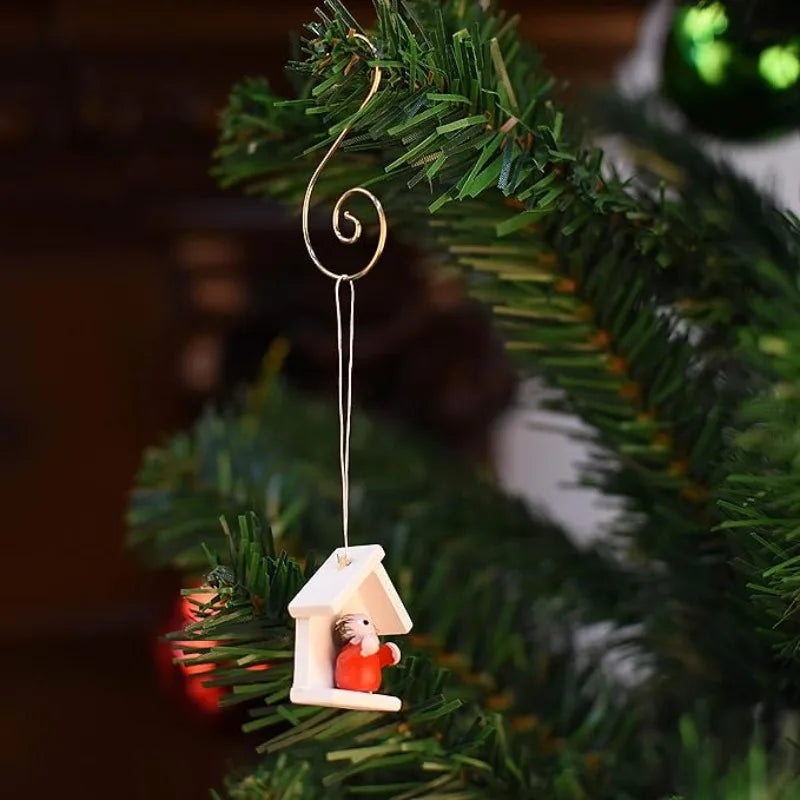 20Pcs Metal S Hooks Christmas Ornament Hangers | Xmas Tree
