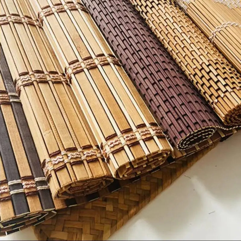 Bamboo Woven Rectangle Placemat – Heat-Resistant Table Mat