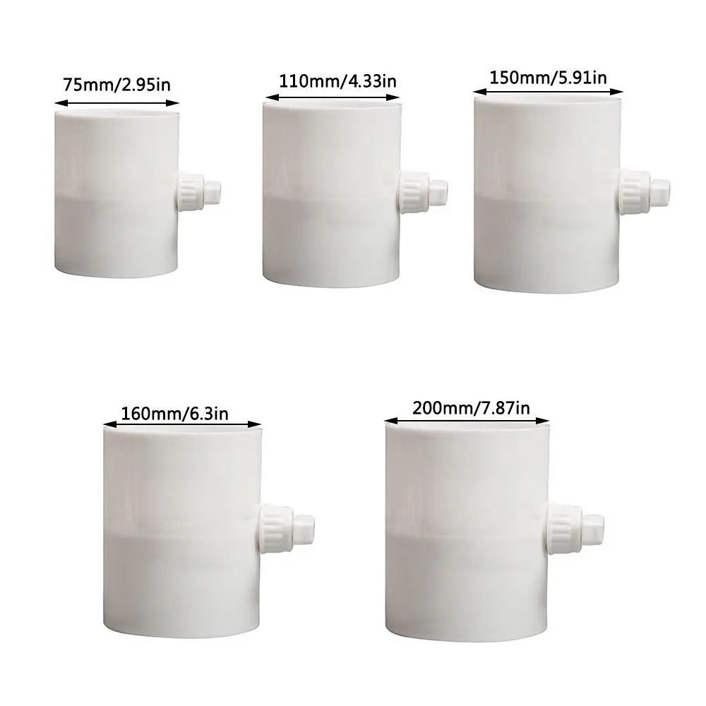 PVC Air Volume Regulating Valve 75–200mm Manual Check Valve Air Regulating Valve Nixie