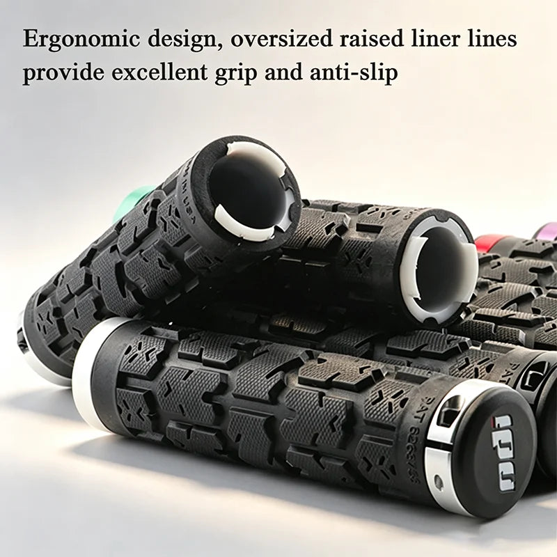 ODI Double Lock-On MTB Handlebar Grips – BMX & DH Bicycle Bike Handlebar Grips Nixie