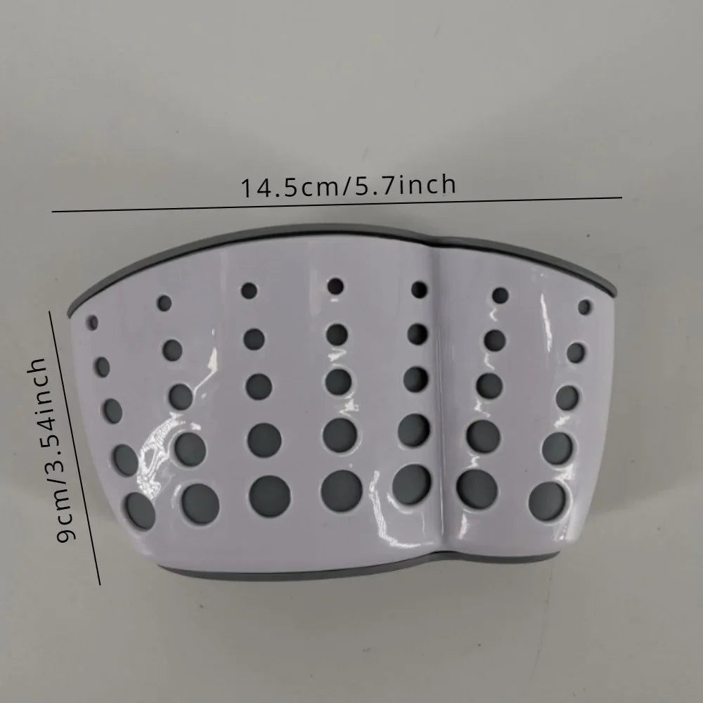 Kitchen Sponge Rack Drain Basket & Sink Storage Holder Sink Storage Rack Nixie