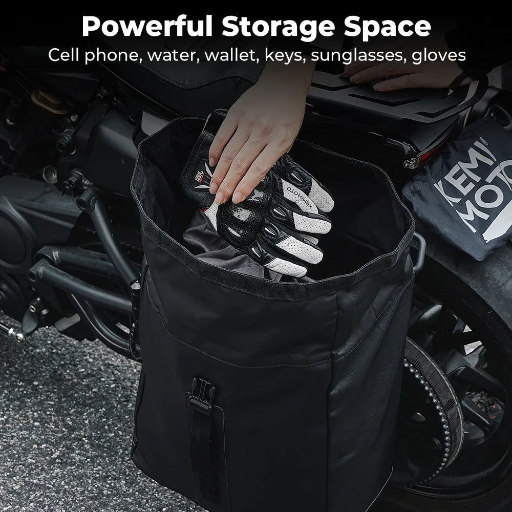 Motorcycle Left Side Solo Saddlebag for Sportster S RH1250 Motorcycle Saddlebag Nixie