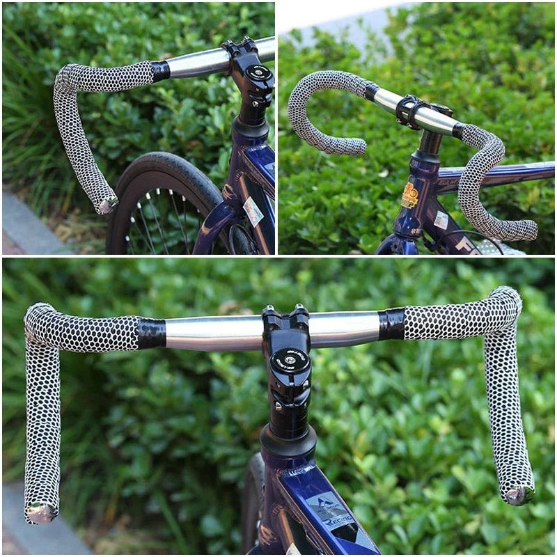 BUCKLOS Road Bike Handlebar Tape – Anti-Slip PU EVA Grip Wrap Bike Handlebar Tape Nixie