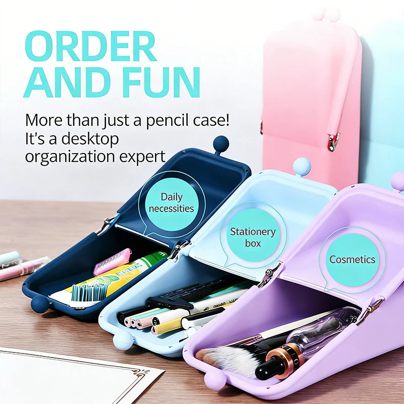 Nixie Silicone Makeup Brush Travel Organizer Bag Makeup Brush Organizer Nixie
