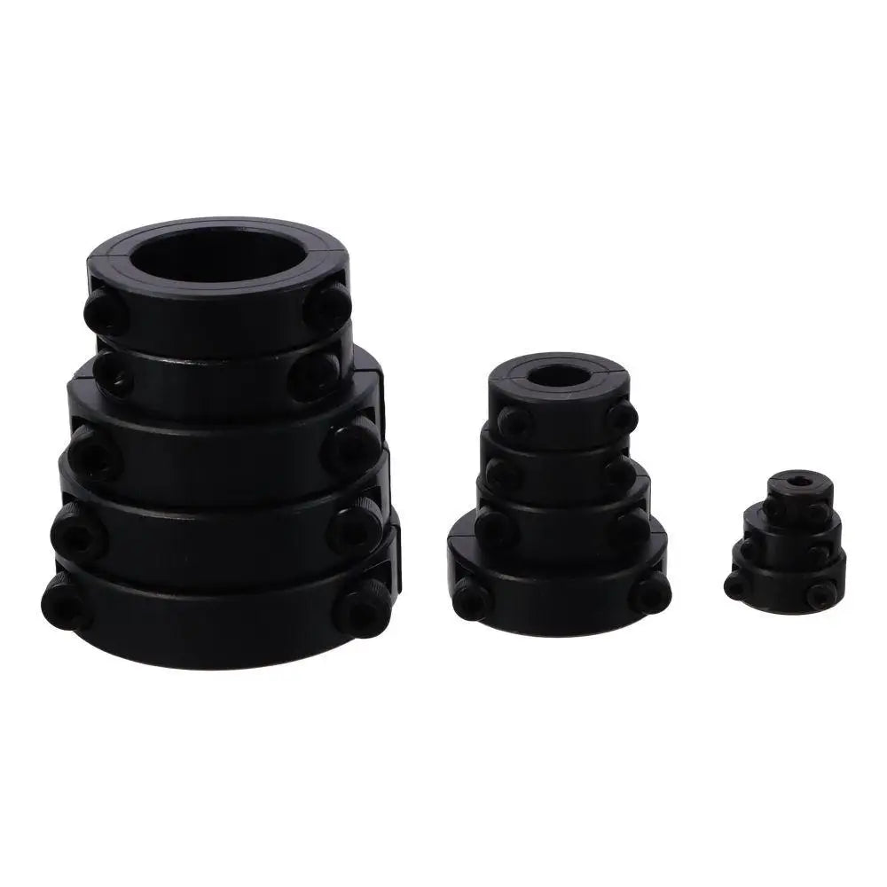 Carbon Steel Double Split Shaft Collar 6–55mm Clamping Ring