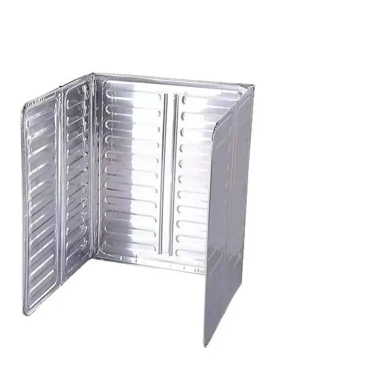 Foldable Aluminum Foil Oil Splatter Guard for Stove – 4 Panel Stove Splatter Guard Nixie