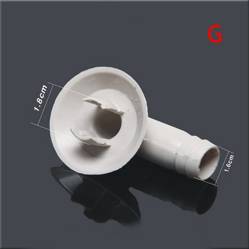 AC Drain Hose Connector Elbow Fitting with Rubber Ring for Gree Kelon AC Drain Connector Nixie G