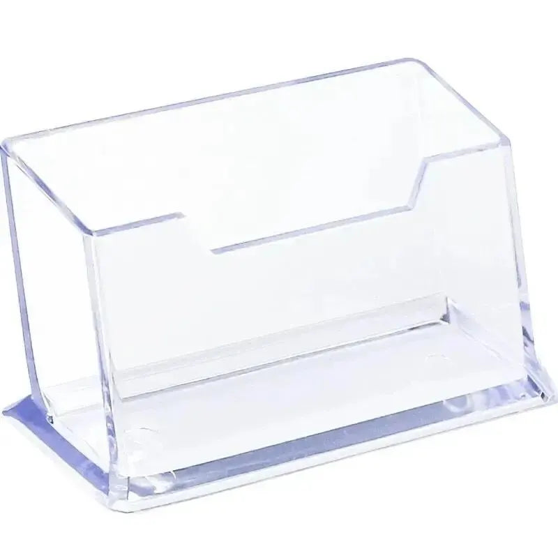 Acrylic Business Card Holder Clear Desktop Display Stand Business Card Holder Nixie