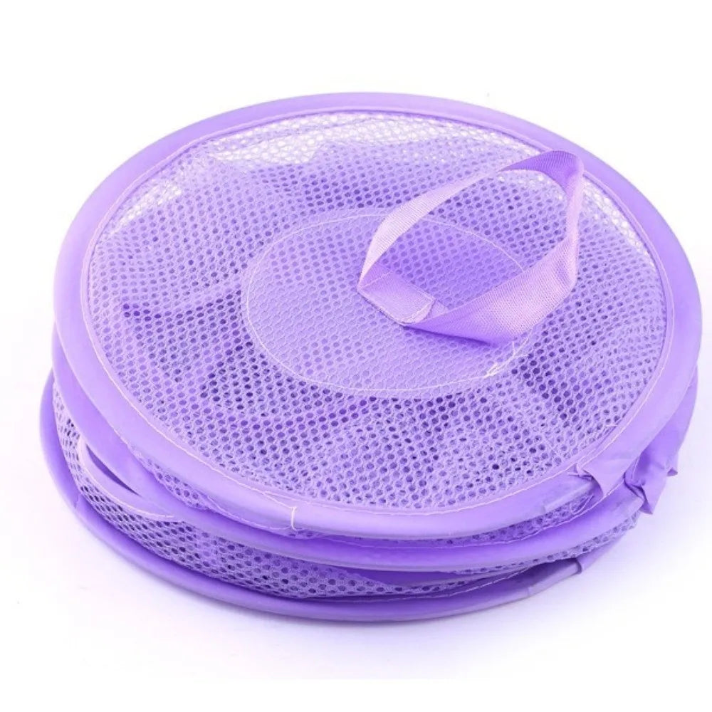 Foldable 3-Tier Mesh Hanging Storage Basket | Polyester Hanging Storage Basket Nixie