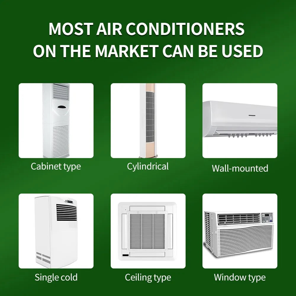 Universal AC Remote Control K-1028E | LCD Display, 1000-in-1 AC Remote Control Nixie