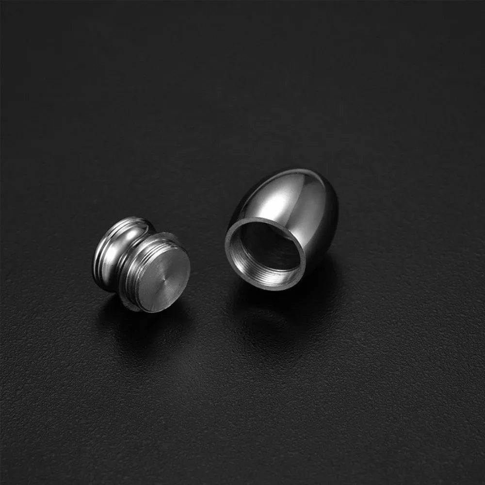 Mini Stainless Steel Pet Cremation Urn – Paw & Heart Patterns Pet Memorial Urn Nixie