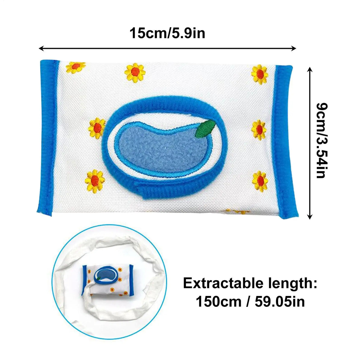 Dog Snuffle Tissue Box Toy – Slow Feeding Puzzle Mat Dog Puzzle Toy Nixie