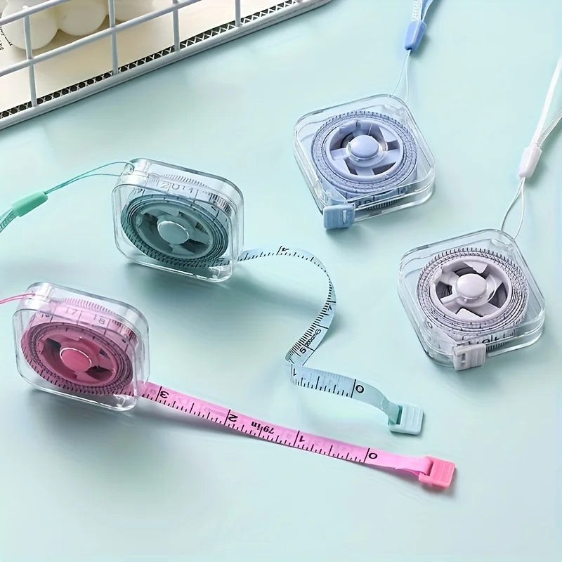 2M Mini Soft Tape Measure – Double-Sided Tailor Body Ruler Soft Tape Measure Nixie