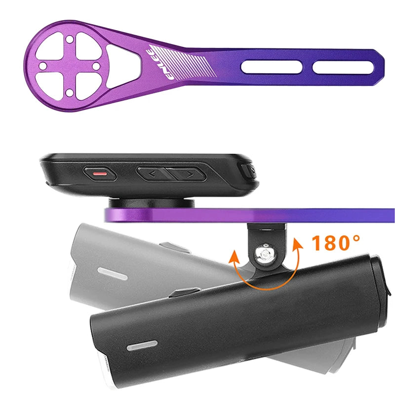 Aluminum Alloy Bike Computer Handlebar Mount – Garmin & Bryton Bike Computer Mount Nixie