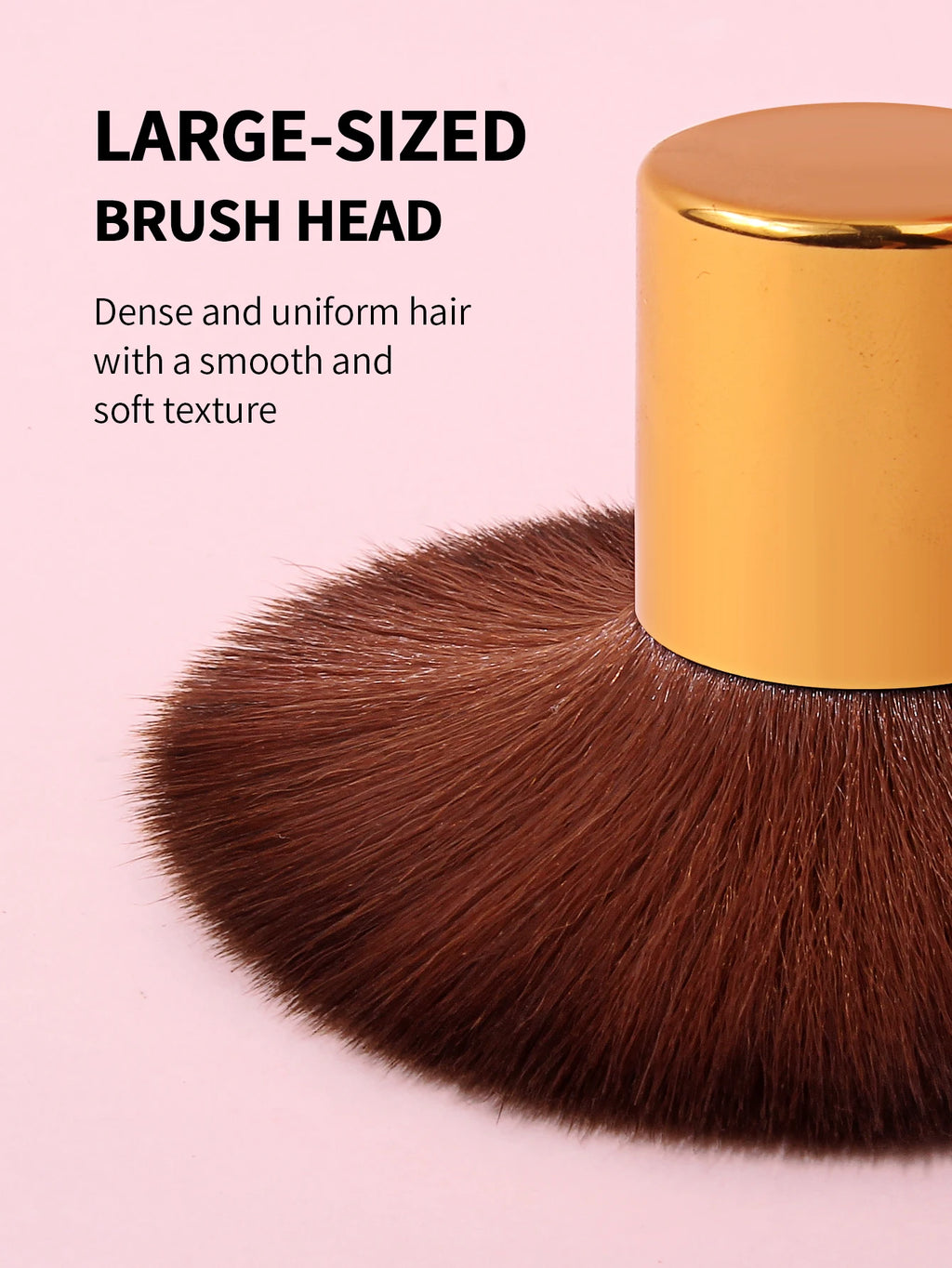Nixie Large Head Powder Makeup Brush – Blush & Bronzer Powder Makeup Brush Nixie