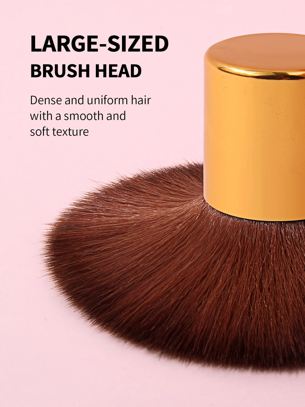 Nixie Large Head Powder Makeup Brush – Blush & Bronzer Powder Makeup Brush Nixie