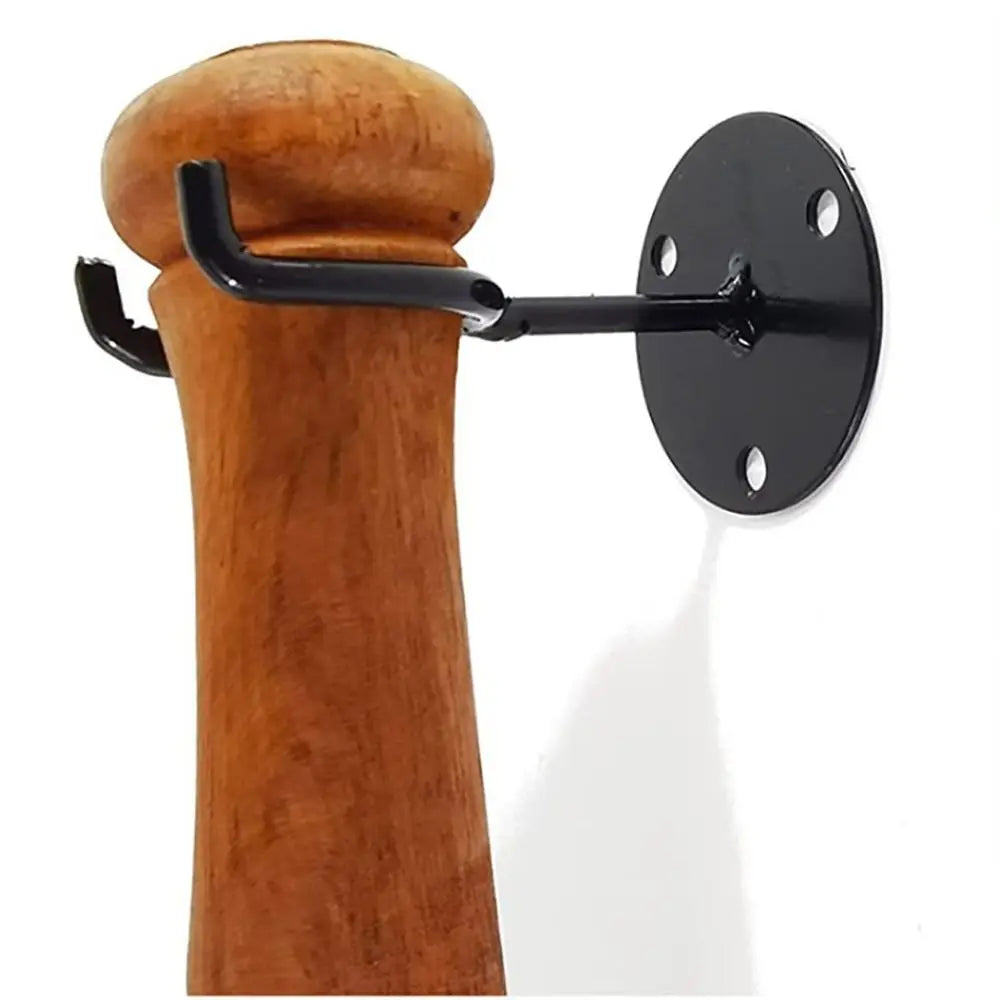 Heavy-Duty Baseball Display Wall Mount Rack & Bat Holder