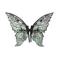 Sparkling Organza Fairy Wings – Princess Angel Dress-Up Props Costume Fairy Wings Nixie Black
