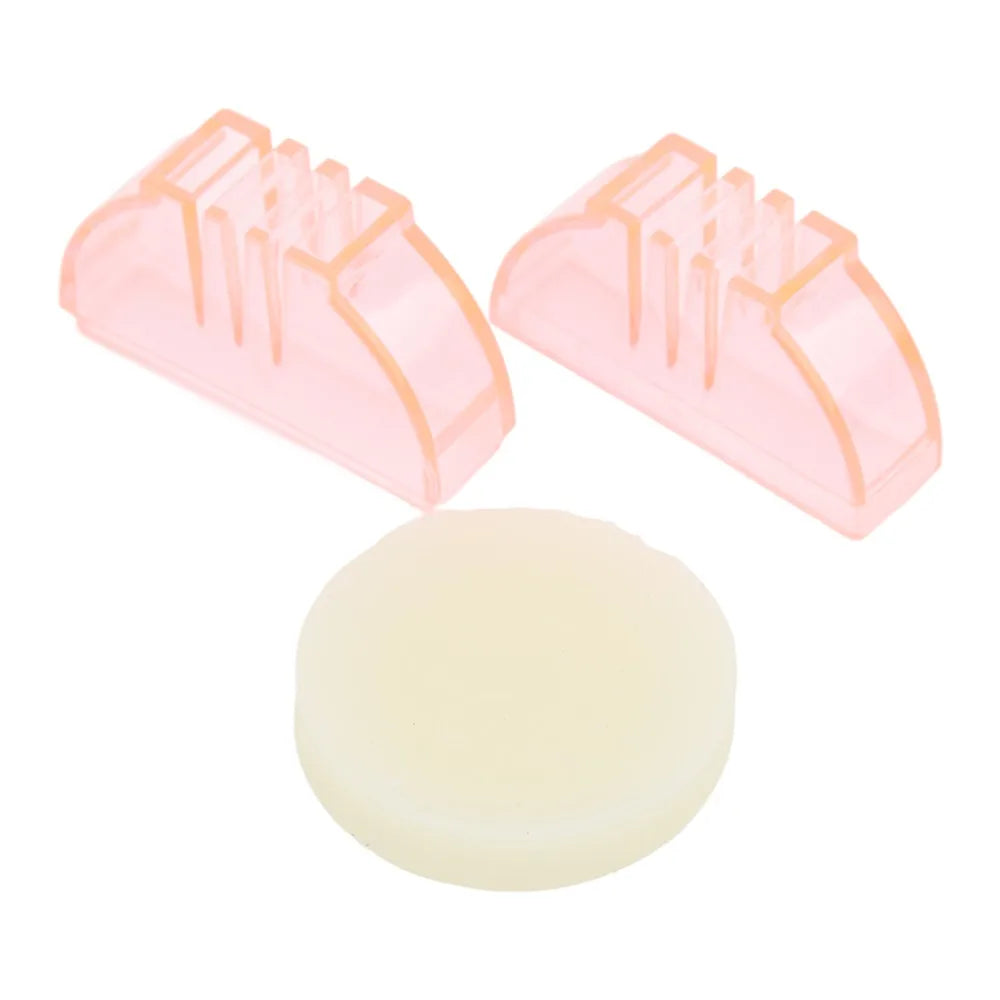 Natural Beeswax Thread Conditioner with Pink Storage Box Thread Conditioner Nixie
