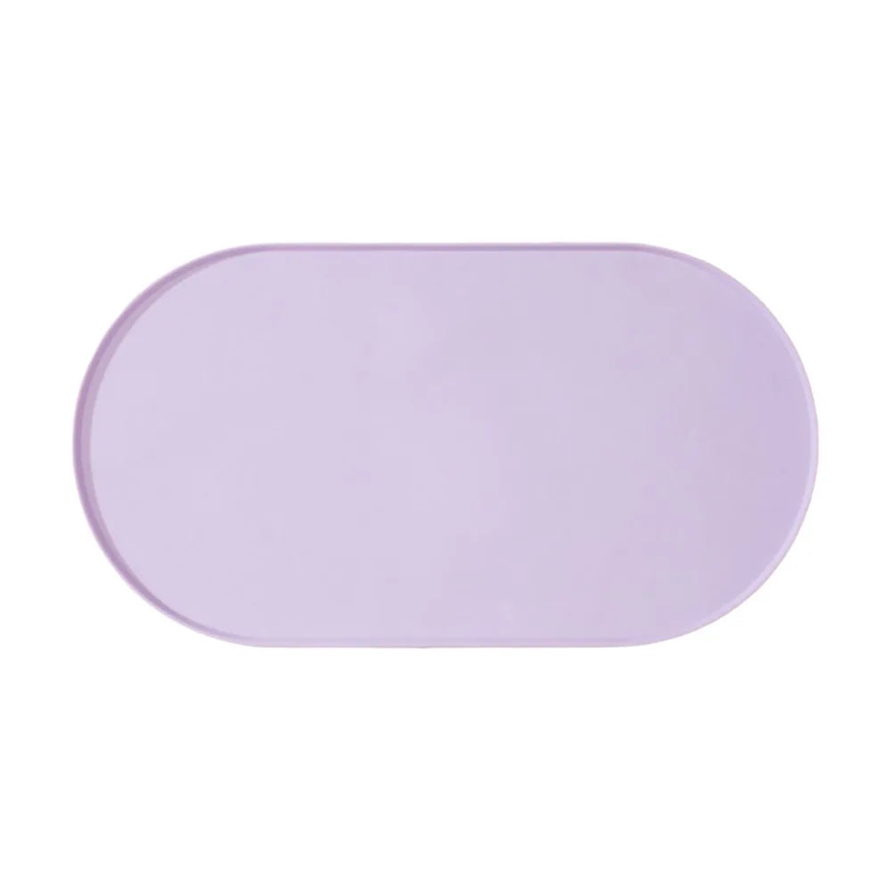 Silicone Pet Food Mat – Non-Slip, Raised Edges, BPA-Free Pet Feeding Mat Nixie Purple