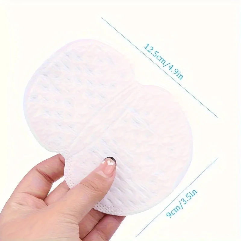 Disposable Underarm Sweat Pads – Bamboo Fiber, 10–100 Pcs Underarm Sweat Pads Nixie