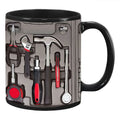 Mechanic Wrench Ceramic Coffee Mug 11oz | Tool Pattern Gift Novelty Coffee Mug Nixie C <50ml