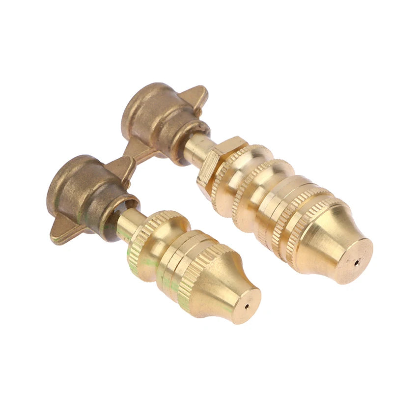 Adjustable Copper Agriculture Irrigation Spray Nozzle 16x41x8mm