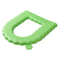 EVA Foam Toilet Seat Cover – Wavy Lace & Cloud Handle Toilet Seat Cover Nixie Green