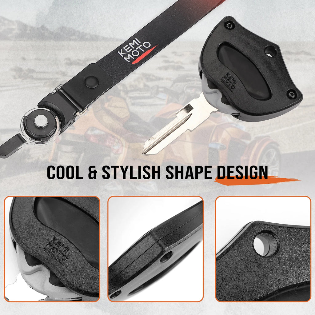 Can-Am Spyder Key Holder with Lanyard | RS RT ST F3 2014-2023 Motorcycle Key Holder Nixie