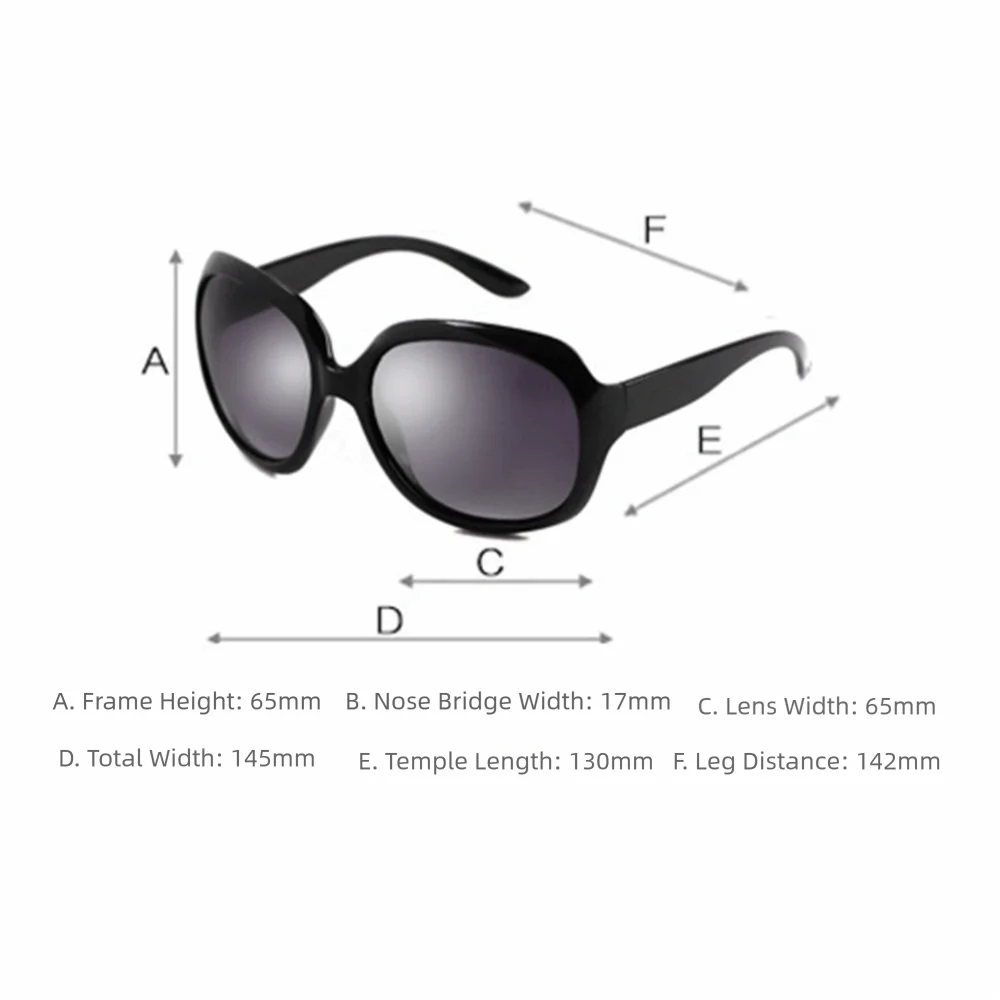 Oversized Gradient Sunglasses UV Protection Women | Elliptical Oversized Sunglasses Nixie