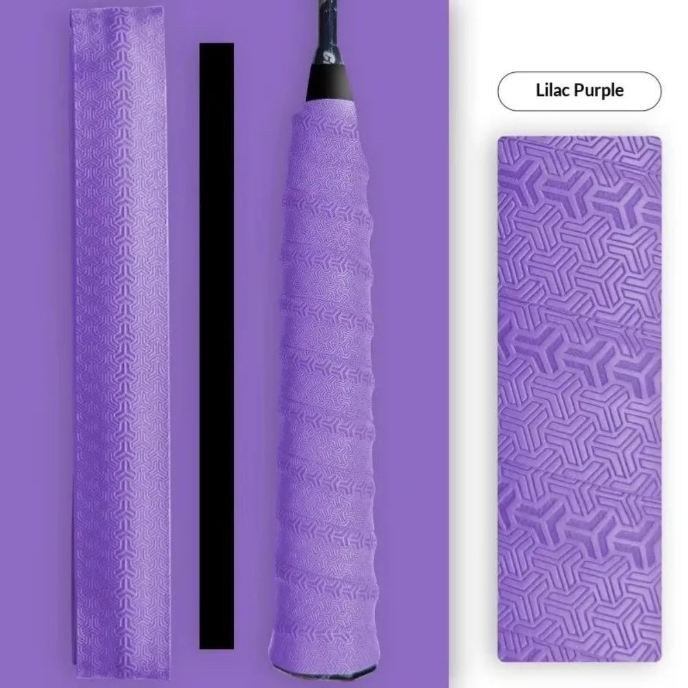 Badminton Racket Overgrip Tape – Anti-Slip & Sweat-Absorbing Racket Overgrip Tape Nixie Dark Purple
