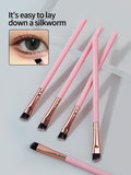 Eye Makeup Brush Set – Eyeliner, Eyebrow & Detail Brushes Eye Makeup Brush Set Nixie MULTI