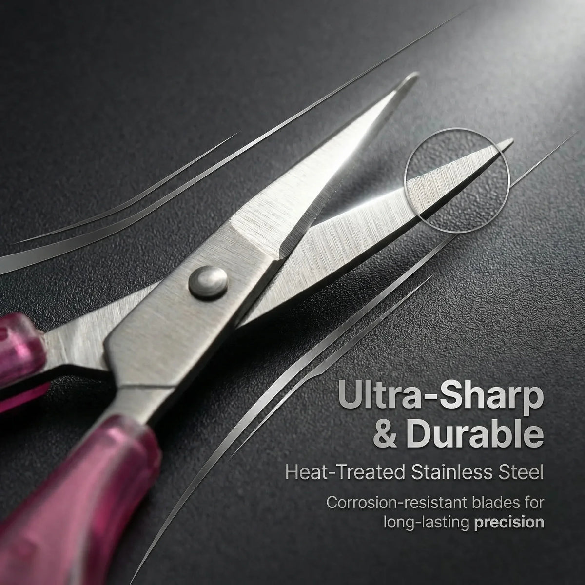 Stainless Steel Travel Craft Scissors – Precision Cutting Set Craft Scissors Set Nixie