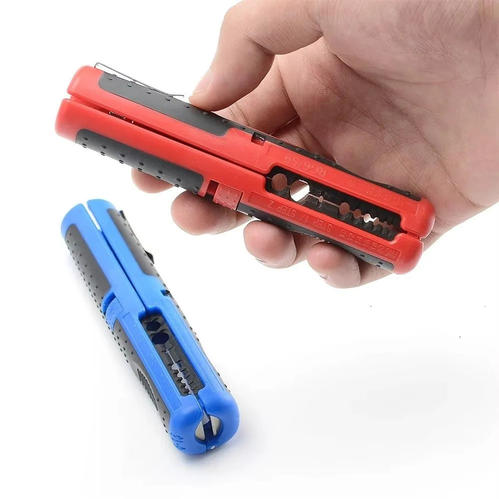 Coaxial Cable Stripper RG59 RG6 – Anti-Skid Portable Tool Cable Stripper Tool Nixie