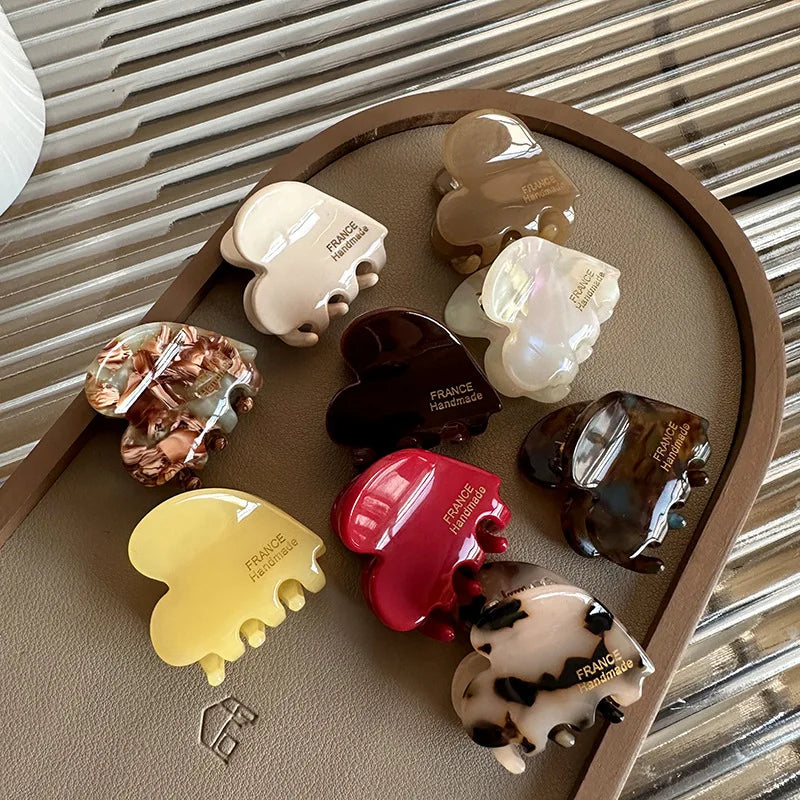 3.5cm Acetate Heart Hair Claw Clips for Women & Girls Hair Claw Clips Nixie