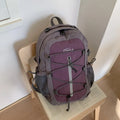 Nixie Lightweight Waterproof Hiking Backpack – Unisex Travel Bag Hiking Backpack Nixie Purple (Large)