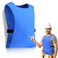 Evaporative Cooling Vest – Water-Activated, Unisex Summer Wear Evaporative Cooling Vest Nixie Beige