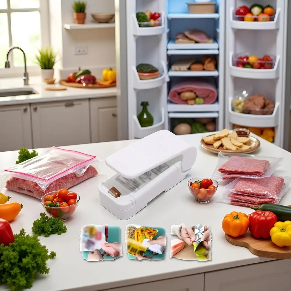 Mini Handheld Heat Sealing Machine for Snack & Food Bags Bag Sealing Machine Nixie