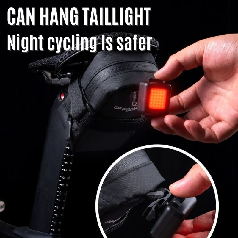 Mini Bicycle Saddle Bag MTB Road Bike Tail Bag | Reflective Cycling Saddle Bag Nixie