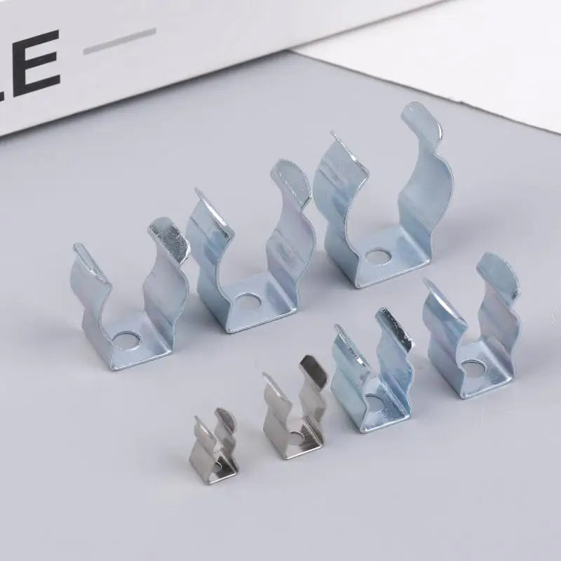 5-Pack Heavy Duty Spring Clips Tool Storage Hangers for Garage Tool Storage Clips Nixie