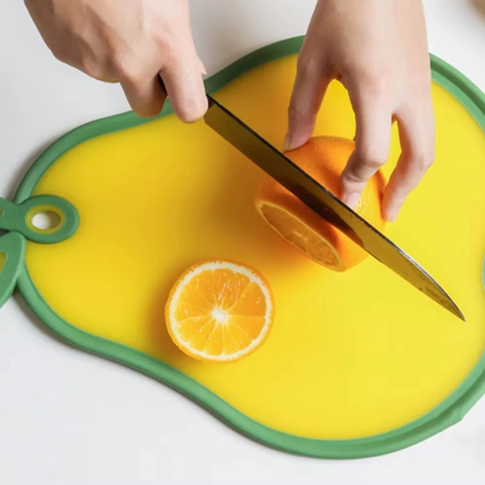 Fruit Shape Double-Sided Non-Slip Chopping Board | Food Grade PP