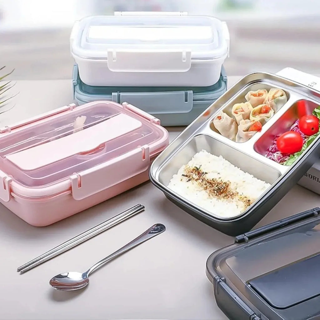 Insulated Lunch Box Stainless Steel Bento Container with Compartments Insulated Lunch Box Nixie