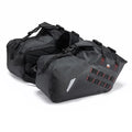 KEMITOUR 30L Waterproof Motorcycle Saddlebags PVC Soft Panniers Motorcycle Saddlebags Nixie Black