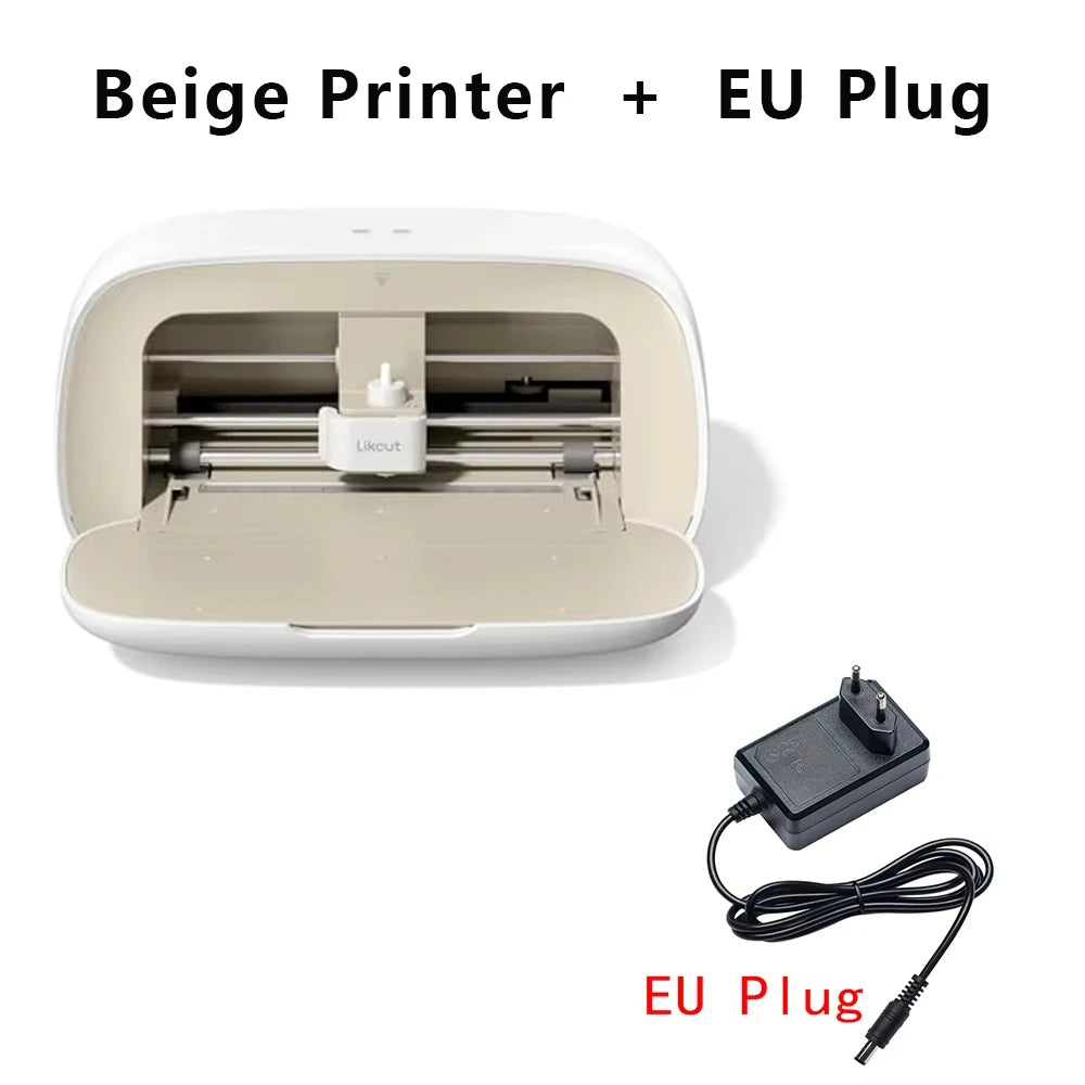 Likcut S501 Vinyl Cutter Machine for DIY Crafts & Stickers Vinyl Cutting Machine Nixie Grey-EU