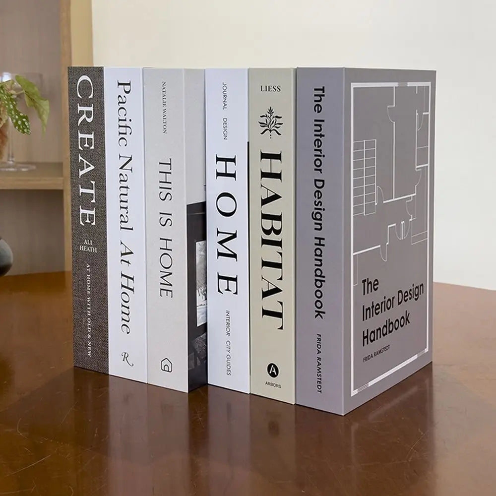 Foldable Decorative Fake Books – Shelf Decor & Photo Prop Decorative Book Ornament Nixie
